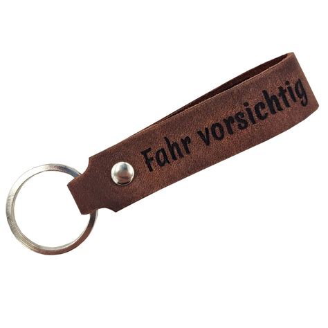 Tidero Keychain Leather Gift Christmas Anniversary Birthday